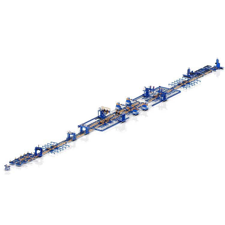 Čo robí zváraciu linku s krabicovým lúčom kľúčom pre vysokoúčinnú výrobu ocele?